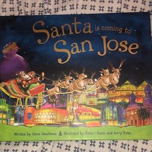 Santa is coming to San Jose book
